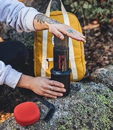 Aeropress Go kelioninis kavos presas
