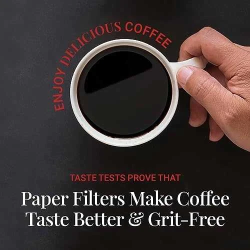 Aeropress paper coffee filters, natural, XL 200 pieces