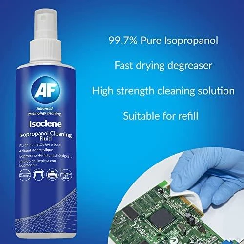Valiklis AF ISO 250 Isoclene 250ml AF PC plokštės ir magnetinėms galv. (IPA)