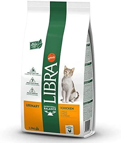 LIBRA CAT URINARY pašaras katėms su vištiena 1.5kg