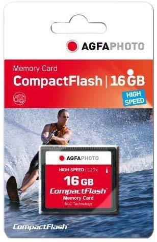 Atminties kortelė AgfaPhoto Compact Flash 16GB didelės spartos 300x MLC