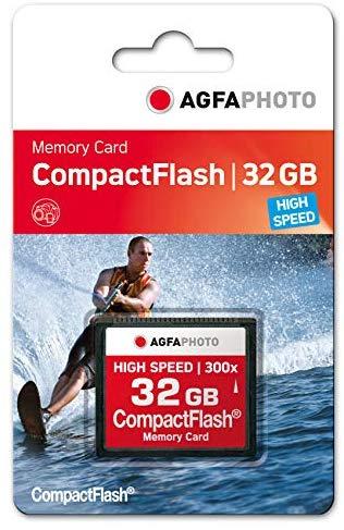 Atminties kortelė AgfaPhoto Compact Flash 32GB didelės spartos 300x MLC