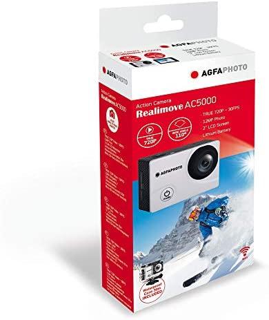 AgfaPhoto Agfa Photo AC5000 Realimove Cam HD 720p 12MP WiFi LCD Sidabrinis