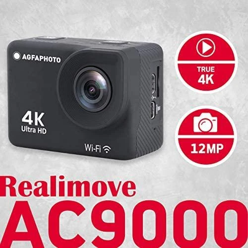 AgfaPhoto Agfa Photo AC9000 Realimove Cam 4K Juodas