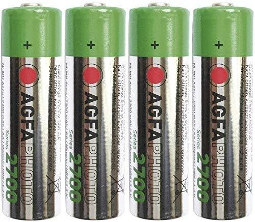Solight 1x4 AgfaPhoto Akku NiMh Mignon AA 2300 mAh