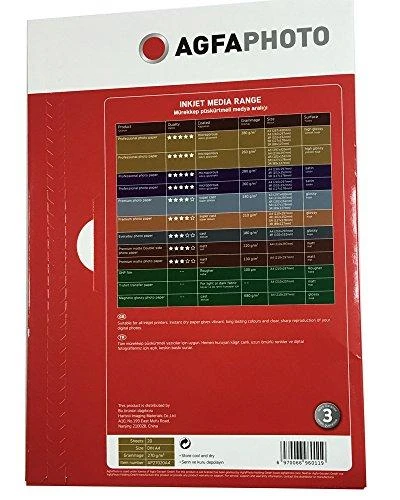 Agfaphoto fotopopierius A4 Professional High Glossy 260g 20 lapų
