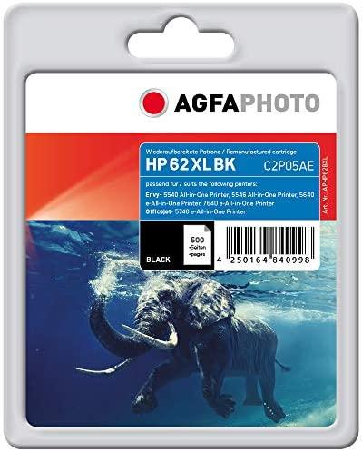 Tusz AgfaPhoto Tusz APHP62BXL / 62 XL (Juodas)