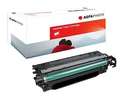 AgfaPhoto HP ColorLaserjet CP3525,CE250X / Canon 723H BK, perdirbta kasetė