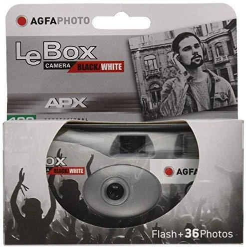 AgfaPhoto Agfa LeBox Flash Juodas & Baltas 400/36