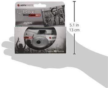 AgfaPhoto Agfa LeBox Flash Juodas & Baltas 400/36