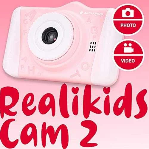 AgfaPhoto Agfa Photo Reali Kids Cam 2 Rožinė