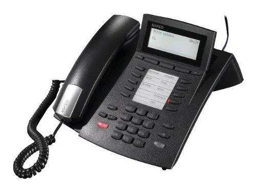 Agfeo Juodas fiksuotojo ryšio telefonas