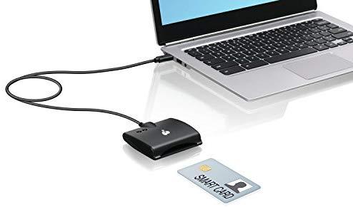 Klaviatūra Skaitytuvas IOGear USB-C CAC Card Reader