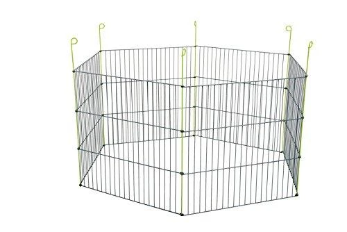 Zolux Išsisukimas sześciokątna klatka dla królika, świnki morskiej pilka