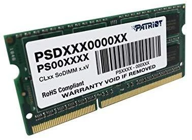 PATRIOT DDR3 SL 8GB 1600MHZ 1.35V SODIMM 1x8GB