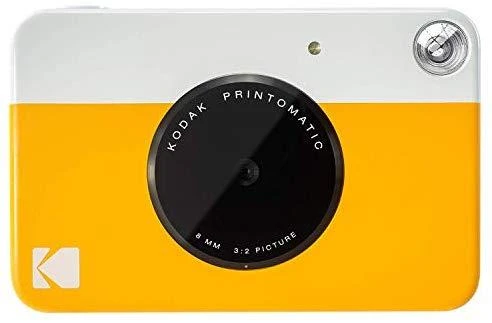 Objektyvas Momentinė kamera - Kodak Printomatic 5MP nešiojama geltona
