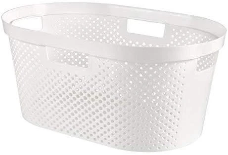 Keter CURVER SKALBINIŲ KREPŠYS INFINITY 40L /Baltas