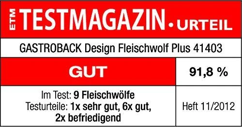 GASTROBACK 41403 Mėsmalė