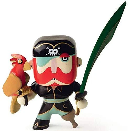 Djeco Arty Toys figūrėlės - Piratai - Semas Papūga ( DJ06816 )