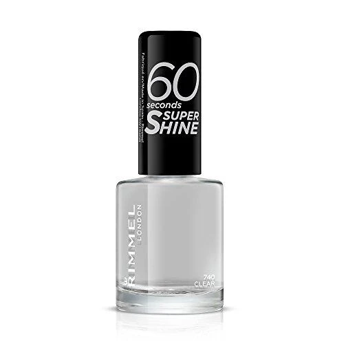 Rimmel London "Rimmel 60 Seconds Super Shine 740 Clear nagų lakas