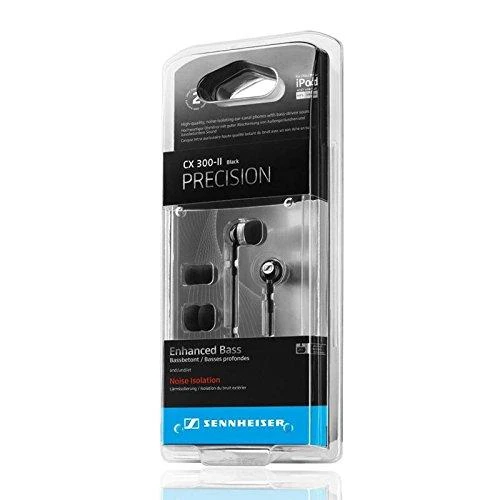 Wire ausinės Jack 3,5 mm Sennheiser CX 300-II Precision juodas