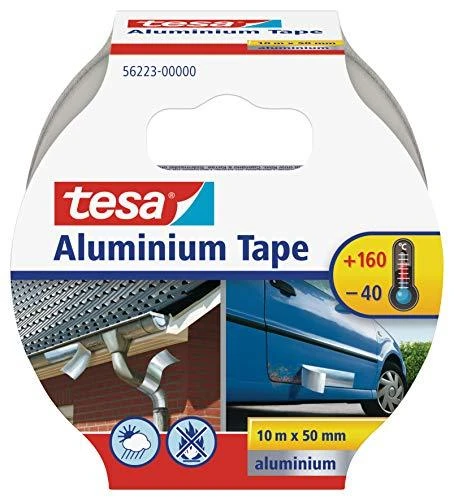 Aliuminio juosta tesa®, 10m x 50mm