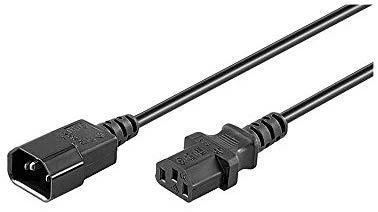 Goobay MANHATTAN 352673 Manhattan Prailginamasis maitinimo laidas IEC320 C14 to C13 10A 1m juodas