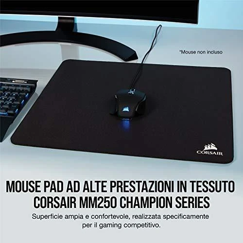 Pelės kilimėlis žaidimams Corsair MM250 Champion Series Mouse Pad – X-Large, 450 x 400 x 5 mm