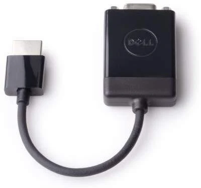DELL DAUBNBC084 vaizdo kabelio adapteris HDMI VGA (D-Sub) Juoda