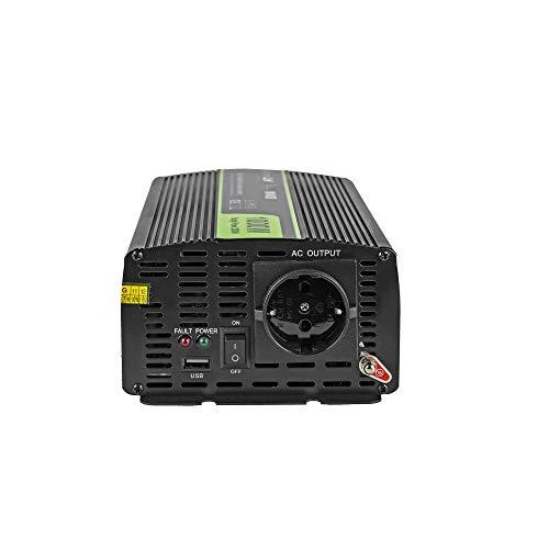 Green Cell Žalias Cell Automobilinis įtampos keitiklis Žalias Cell ® 12V do 220V, 1000W/2000W