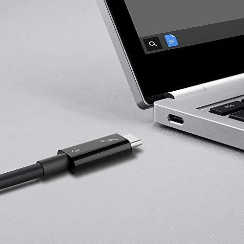 Belkin Thunderbolt 3 kabelių USB-C 40Gb/s 100W 0,8m F2CD084bt0.8MBK