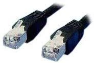 Equip Patchcord crossover C5e, SF/UTP, 3m, juoda (705912)