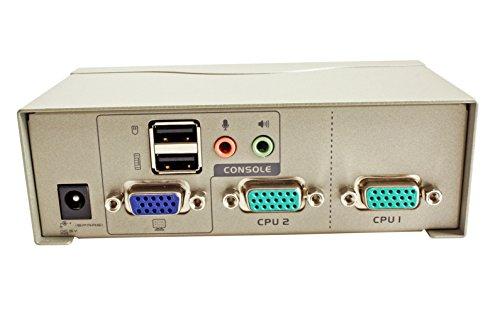 Aten ATEN CS72U jungiklis 2 USB prievadas KVM Audio - 14016313