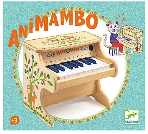 Djeco Animambo Muzikinis instrumentas - Elektroninis pianinas (18 klavišai) ( DJ06006 )