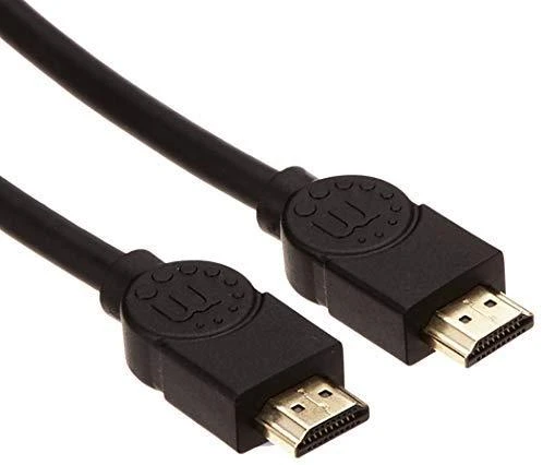 Manhattan 354080 HDMI kabelis 2 m HDMI A tipo (standartinis) Juoda