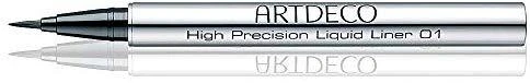 Artdeco High Precision Liquid Liner skystas laineris 01 Juodas