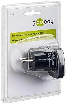 Goobay kelioninis adapteris pakuotėje