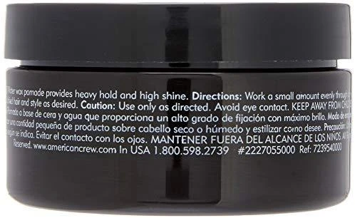 Stiprios fiksacijos plaukų pomada American Crew Heavy Hold Pomade 85 g