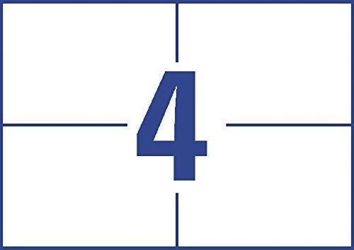Avery Zweckform LABEL. ZF 6133 A5 105X74MM ETIKETĖ - 6133