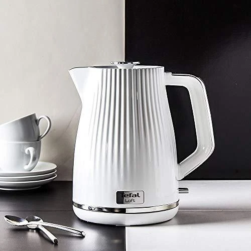 Elektrinis virdulys Tefal Loft White KO2510, 2400 W, 1.7l, baltos spalvos
