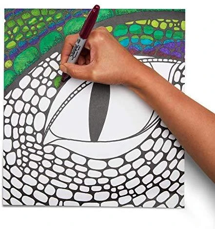Sharpie smulkūs juodi markeriai (24 vnt. dėžutėje) - 2077128