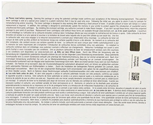 Lexmark 74C20Y0 tonerio kasetė Originalus Geltona 1 vnt
