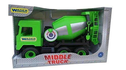 WADER 32104 Middle Truck - Žalioji betono maišyklė