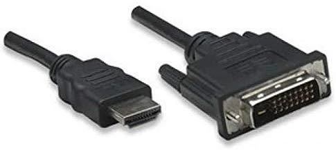 Kabelis Techly HDMI - DVI-D 5m juoda (ICOC-HDMI-D-045)