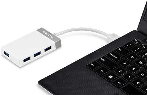 TRENDNET 4 prievadų didelės spartos USB 3.0 mini šakotuvas
