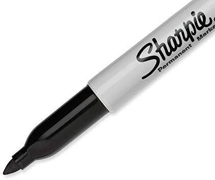 Sharpie smulkūs juodi markeriai (24 vnt. dėžutėje) - 2077128