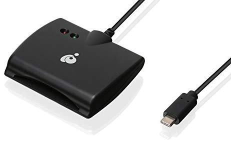 Klaviatūra Skaitytuvas IOGear USB-C CAC Card Reader
