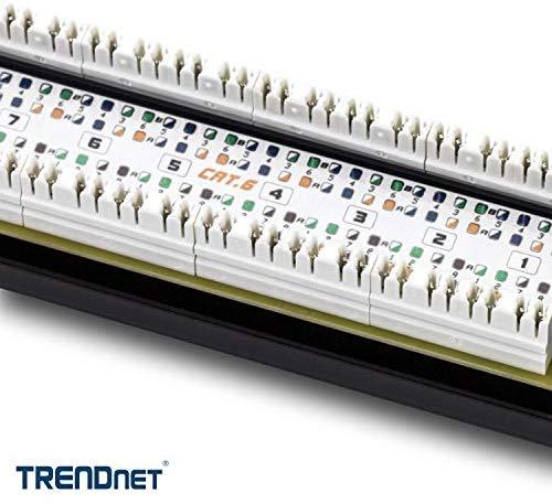 TRENDnet komutacinė panelė su 8 prievadų, Cat. 6, laidine (10 colių pločio) - TC-P08C6