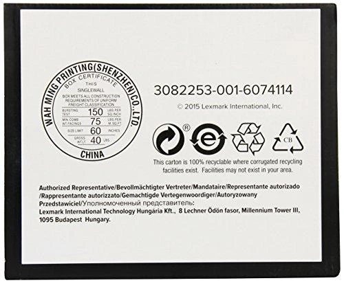 Lexmark 74C20Y0 tonerio kasetė Originalus Geltona 1 vnt