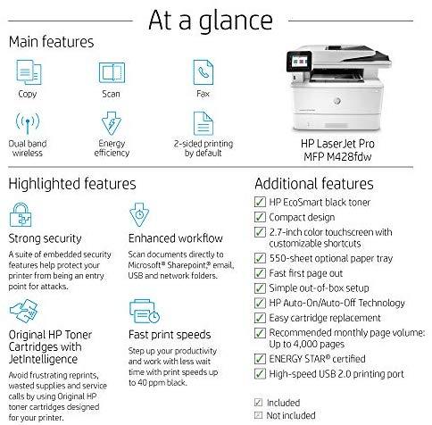 Spausdintuvas HP LaserJet Pro MFP M428fdw | Varle.lt